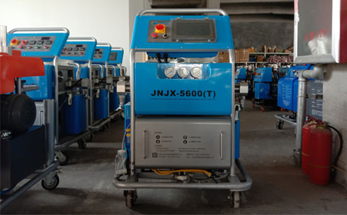聚氨酯泡沫深冷保溫發(fā)泡機(jī)(圖1) JNJX-H5600T(PLC編程)聚氨酯泡沫保溫發(fā)泡機(jī)